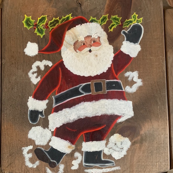 70's Hand Painted Santa Sleigh - Picture 6 of 9